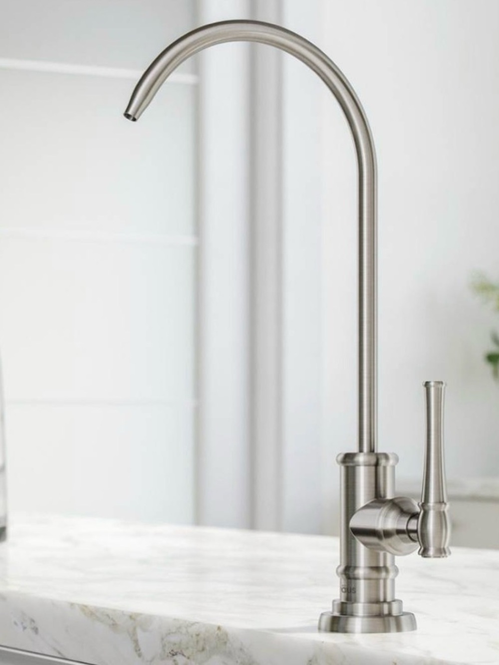 Kraus Allyn Lead-Free Water Filter Faucet – Spot-Free Stainless Steel